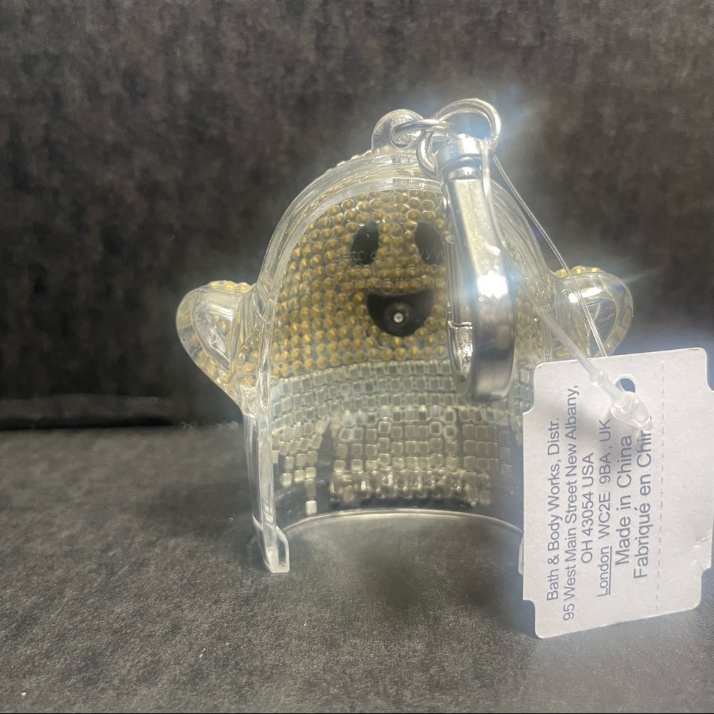 BNWT Bath & Body Works Gemstone Ghost Anti-Bac pocket holder keychain 👻 - Picture 4 of 7